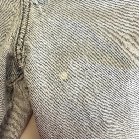 Vintage Bongo Button Closure High Rise Jeans Women's 13 Light Blue Wash - Picture 12 of 14